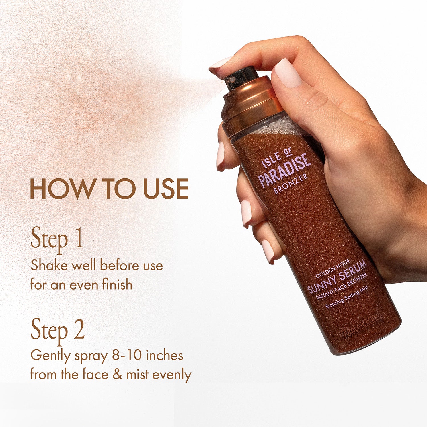 Sunny Serum Bronzing Setting Mist | Isle of Paradise