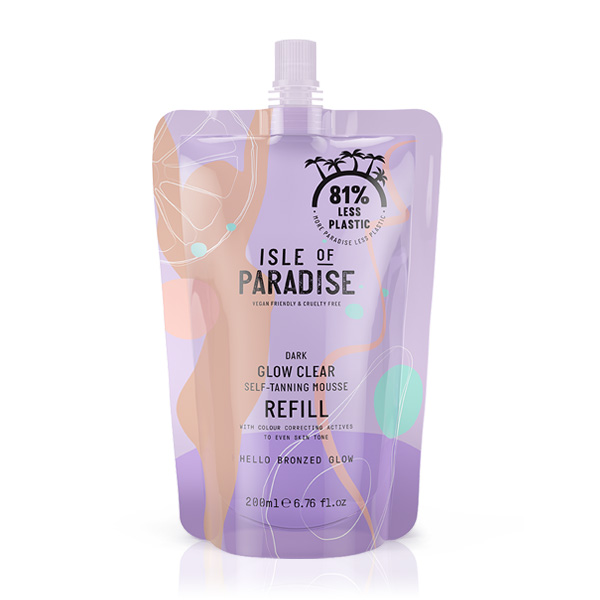 Dark Glow Clear Self-Tanning Mousse Refill
